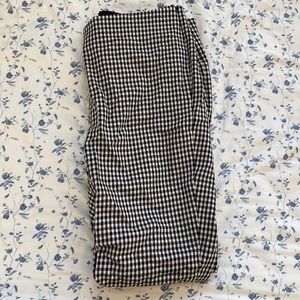 H&M checkered work pants